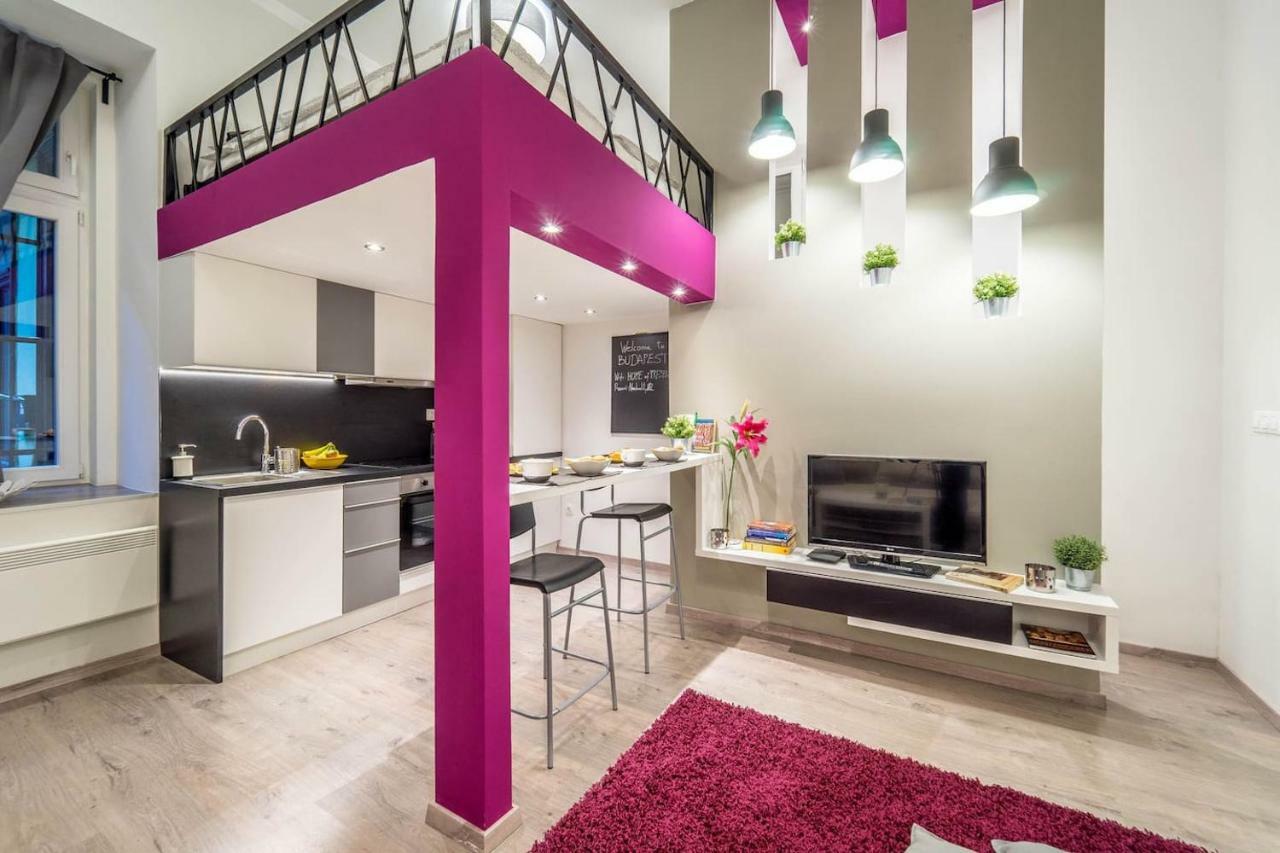Cozy Downtown Studio Apartment Budapest Eksteriør billede