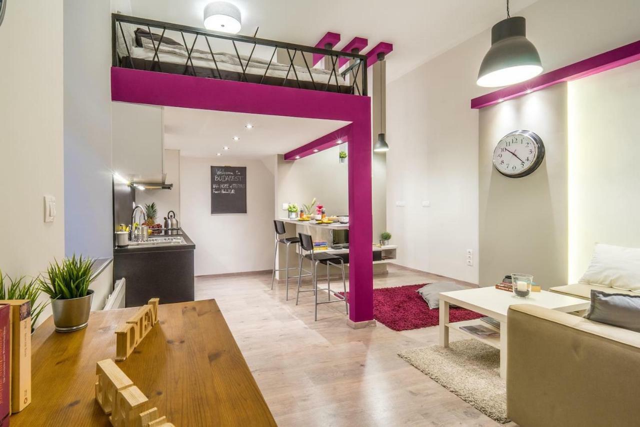 Cozy Downtown Studio Apartment Budapest Eksteriør billede